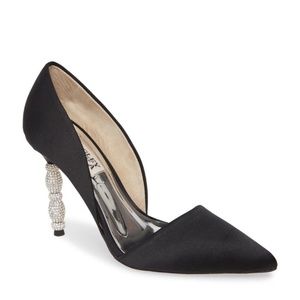 BADGELY MISCHKA Emily Embellished Heel D' Orsay